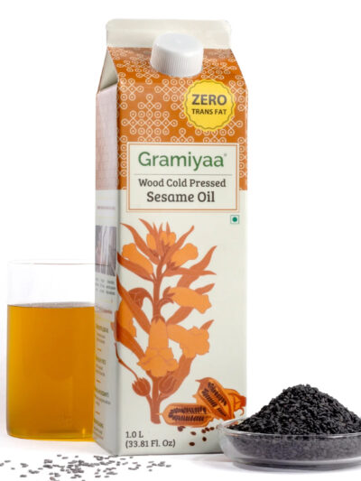 GRAMIYAA - Pure Wood Cold Pressed Sesame Oil – 1 Ltr