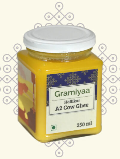 GRAMIYAA - Kangeyam A2 Cultured Cow Ghee (250ml)
